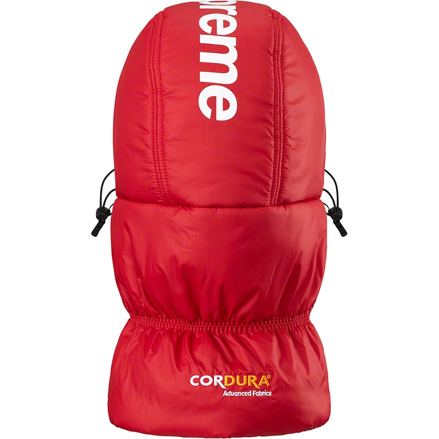 Supreme Cordura Puffer Balaclava (FW22) - Red - $88