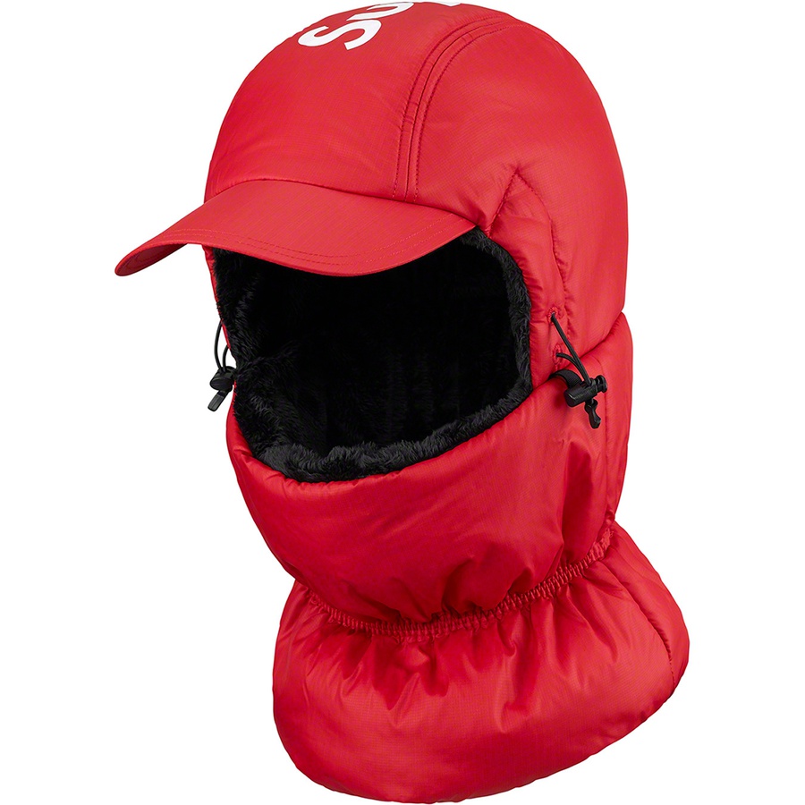 Supreme Cordura Puffer Balaclava (FW22) - Red - $88