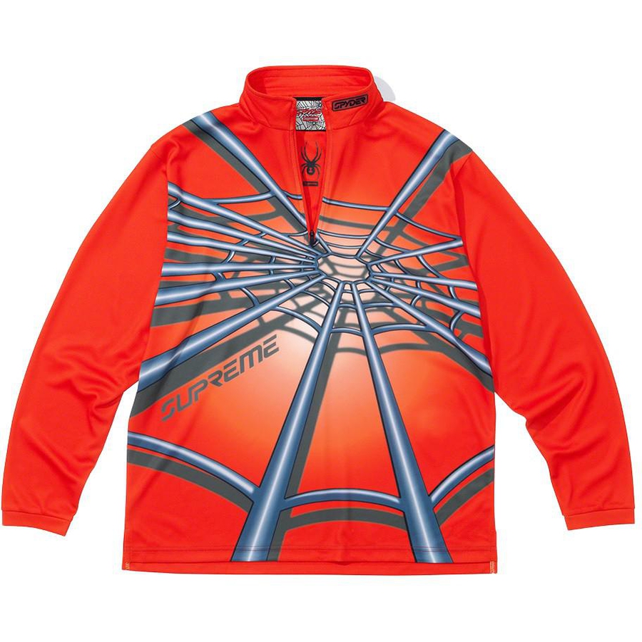 Supreme Supreme Spyder Web Half Zip Pullover (FW22) - $128