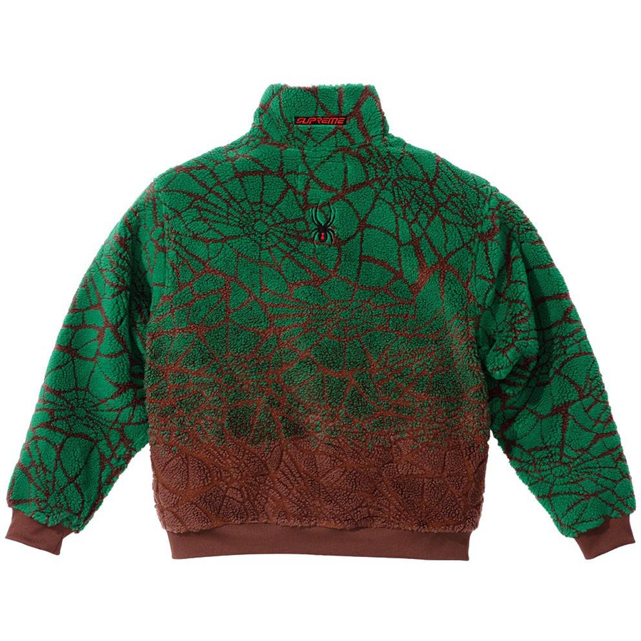 Supreme Supreme Spyder Web Polar Fleece Jacket (FW22) - $248