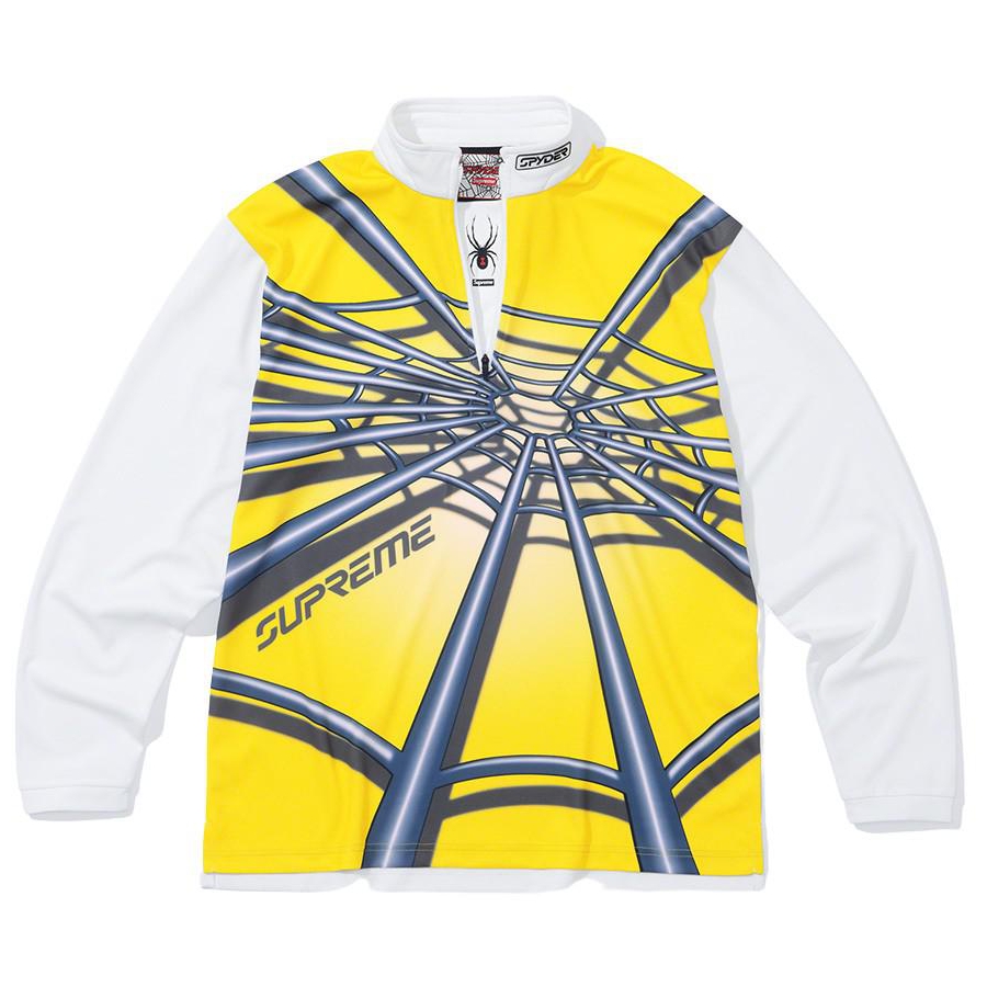 Supreme Supreme Spyder Web Half Zip Pullover (FW22) - $128