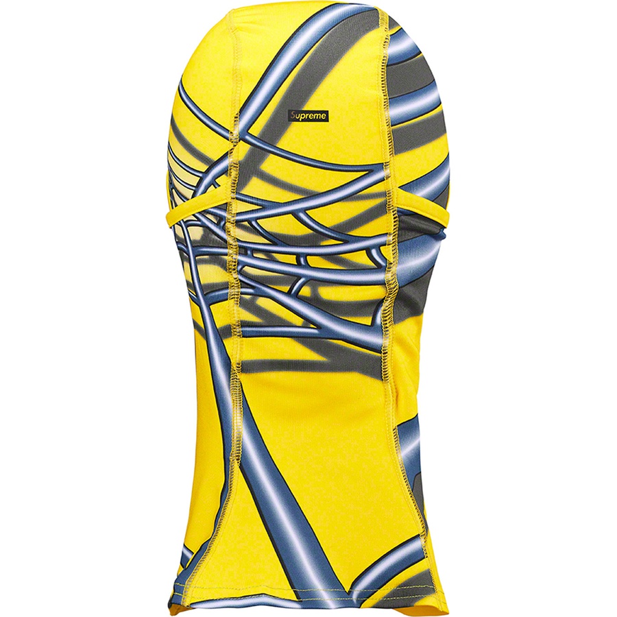 Supreme Supreme Spyder Web Lightweight Balaclava (FW22) - Yellow - $58