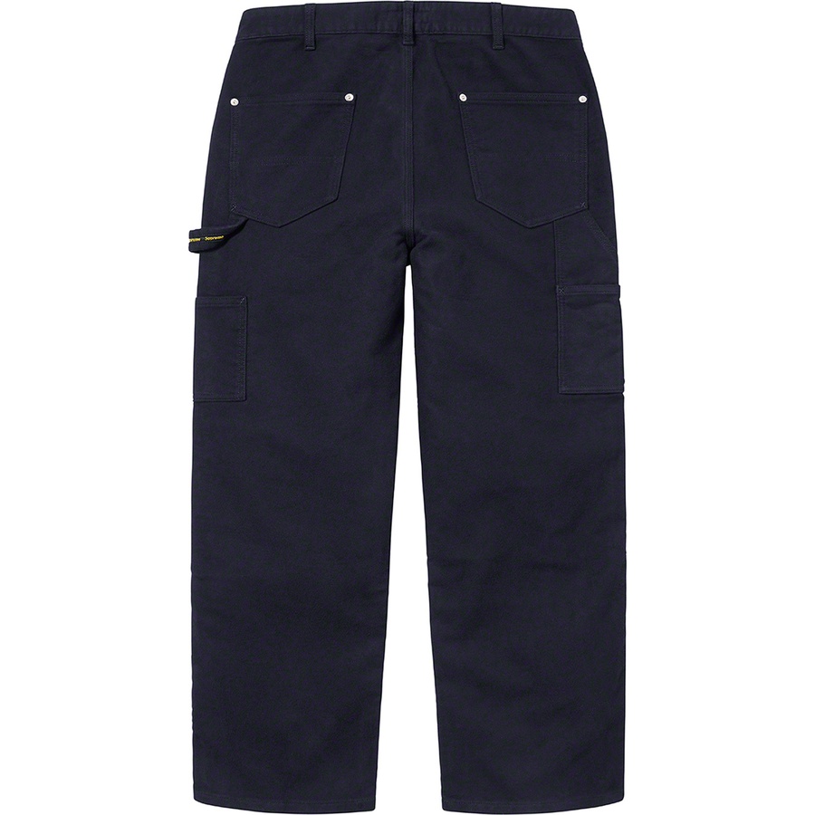 Supreme Moleskin Double Knee Painter Pant (FW22) - Navy - $188