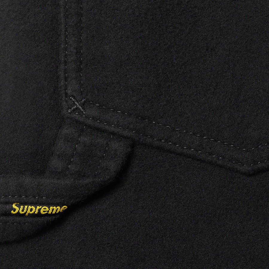 Supreme Moleskin Double Knee Painter Pant (FW22) - Black - $188