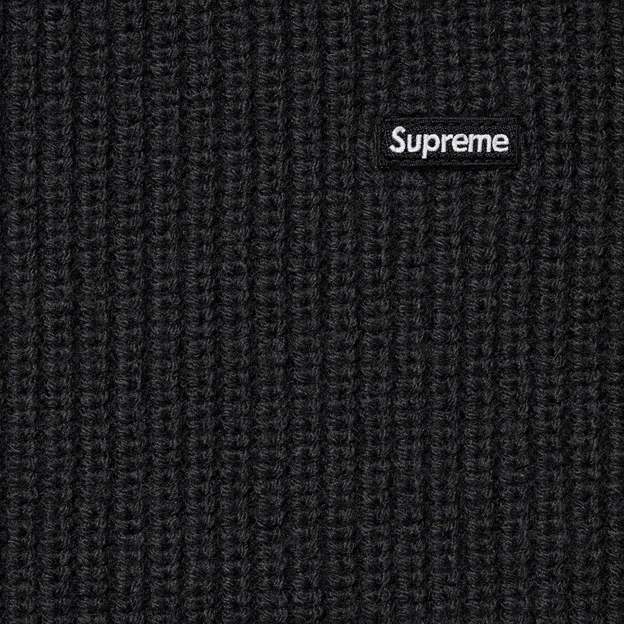 Supreme Small Box Balaclava Turtleneck Sweater (FW22) - Black - $148