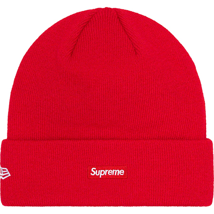 Supreme New Era S Logo Beanie (FW22) - Red - $40