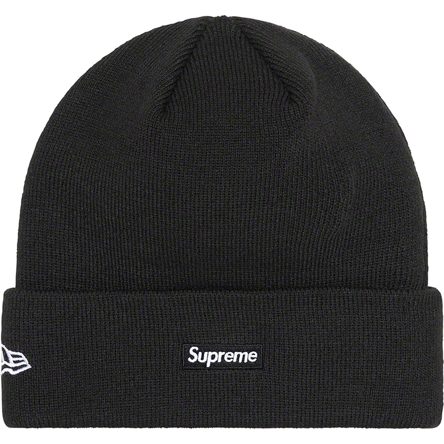 Supreme New Era S Logo Beanie (FW22) - Black - $40