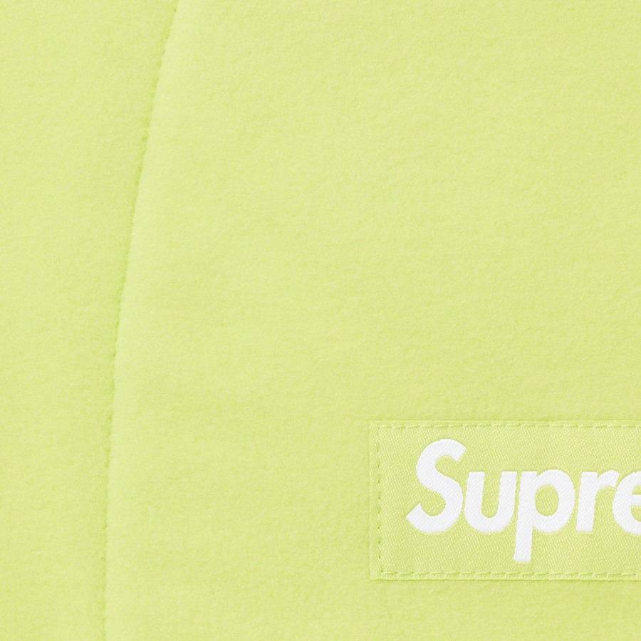 Supreme Polartec Mock Neck Pullover (FW22) - Lime - $138