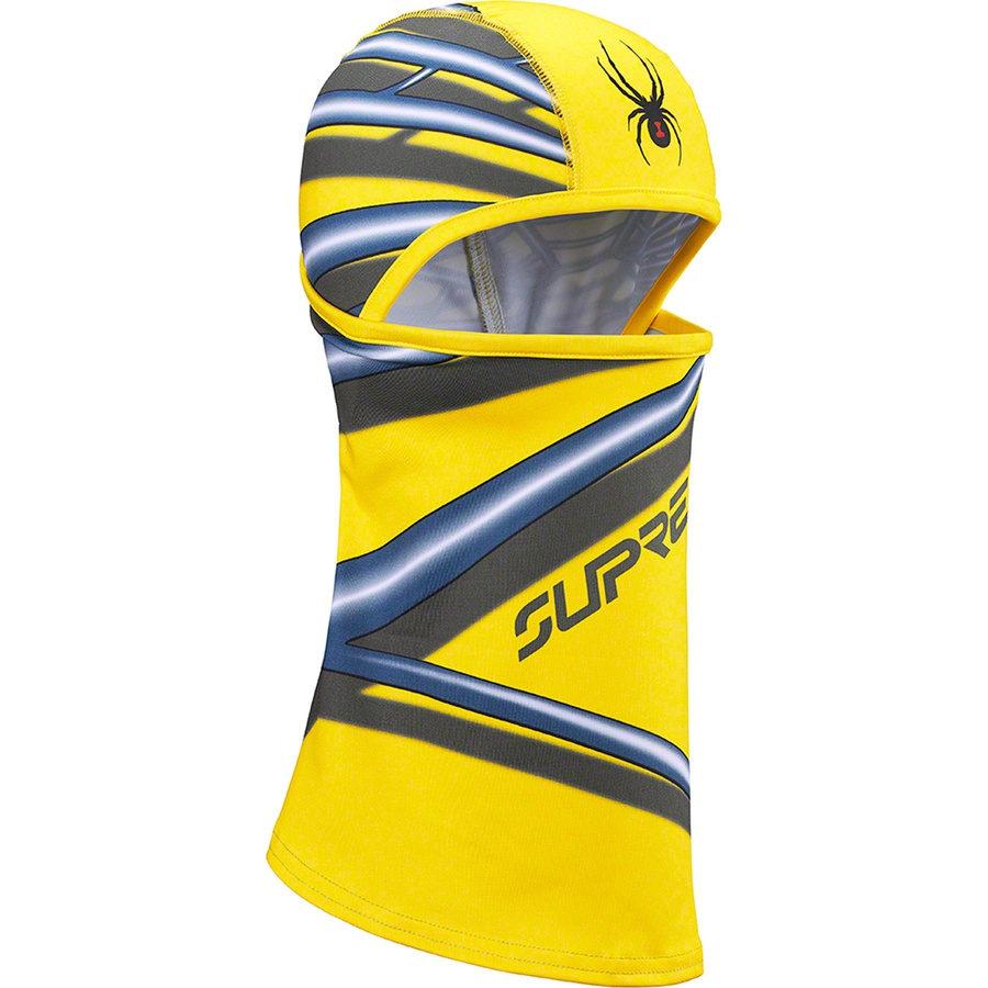 Supreme Supreme Spyder Web Lightweight Balaclava (FW22) - Yellow - $58