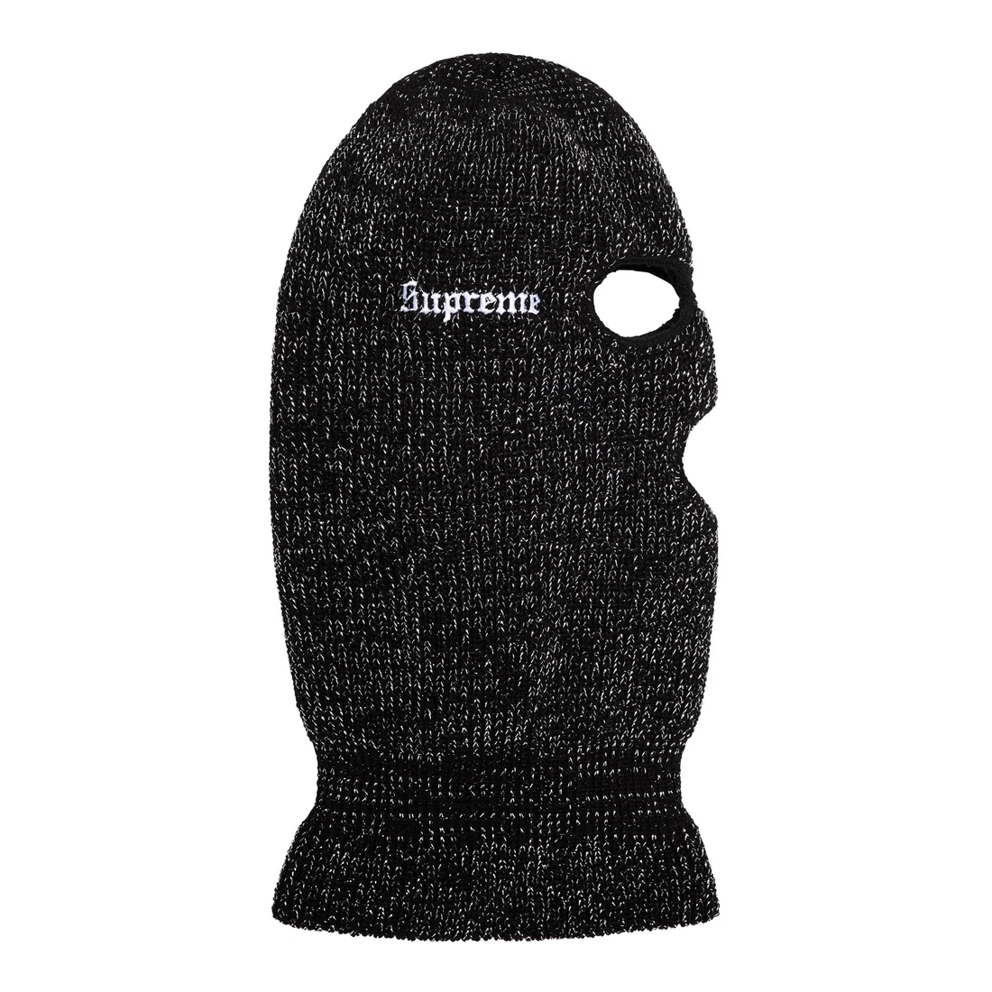 Supreme Lurex Balaclava (FW22) - Black - $44