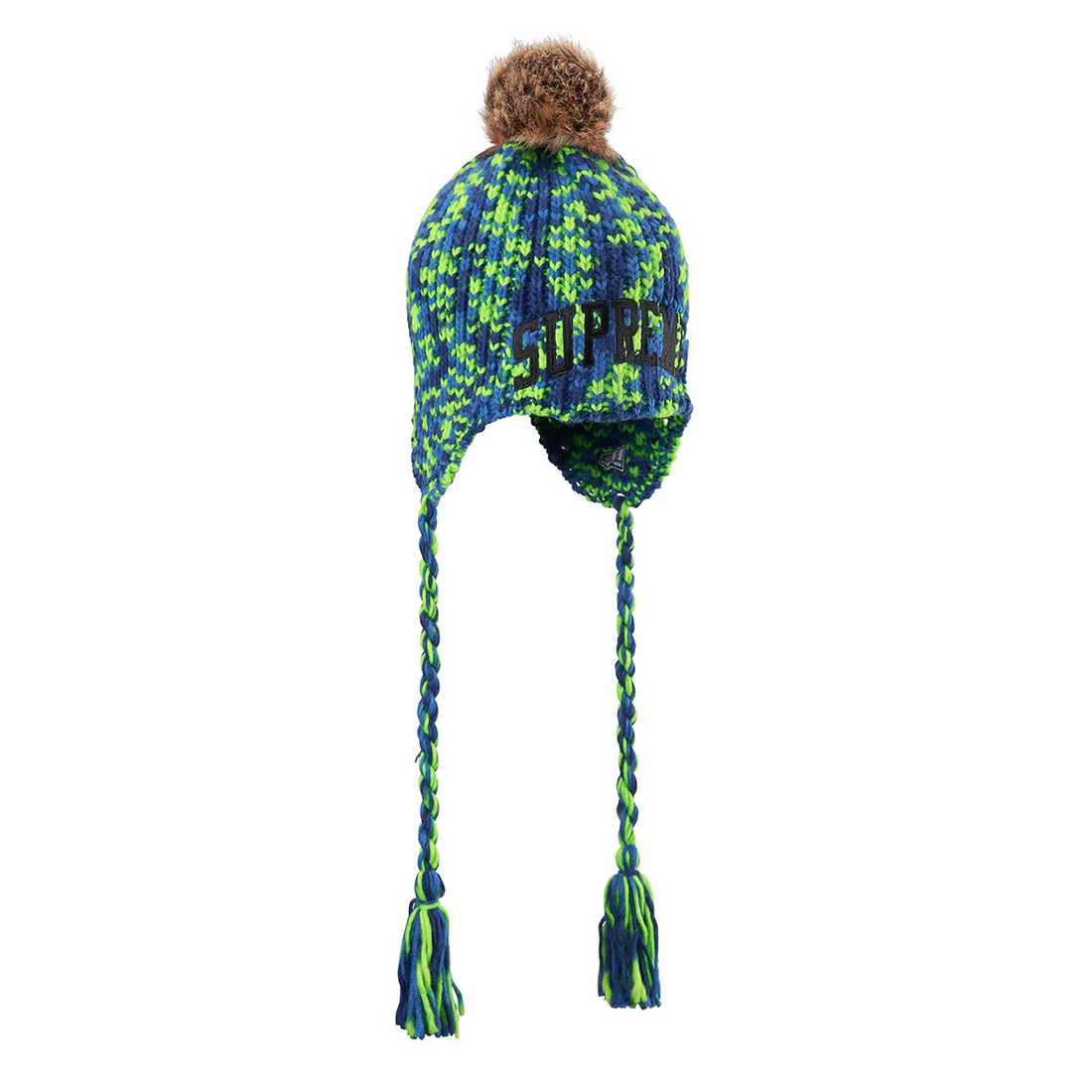 Supreme New Era Toboggan Beanie (FW22) - Royal - $48