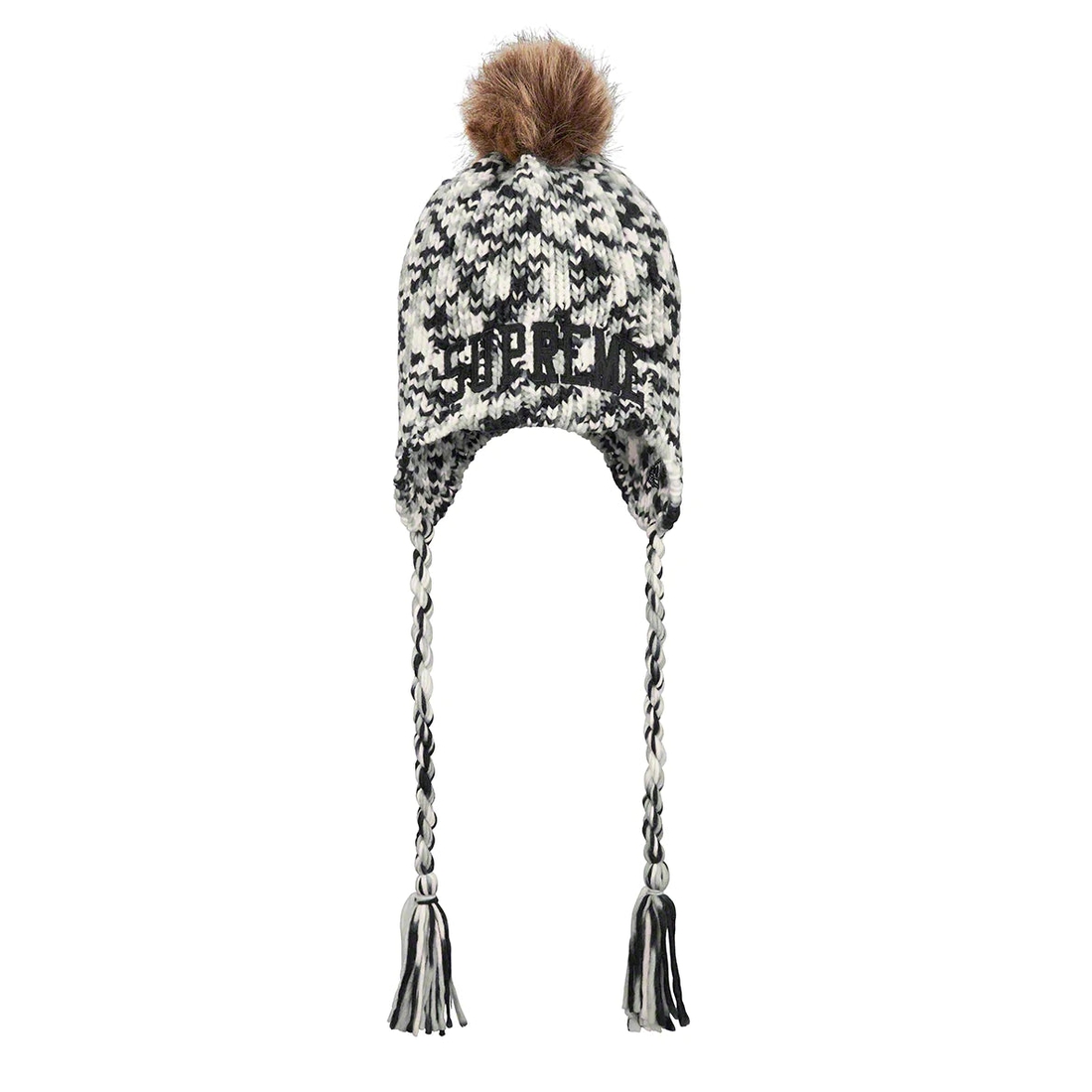 Supreme New Era Toboggan Beanie (FW22) - Black - $48