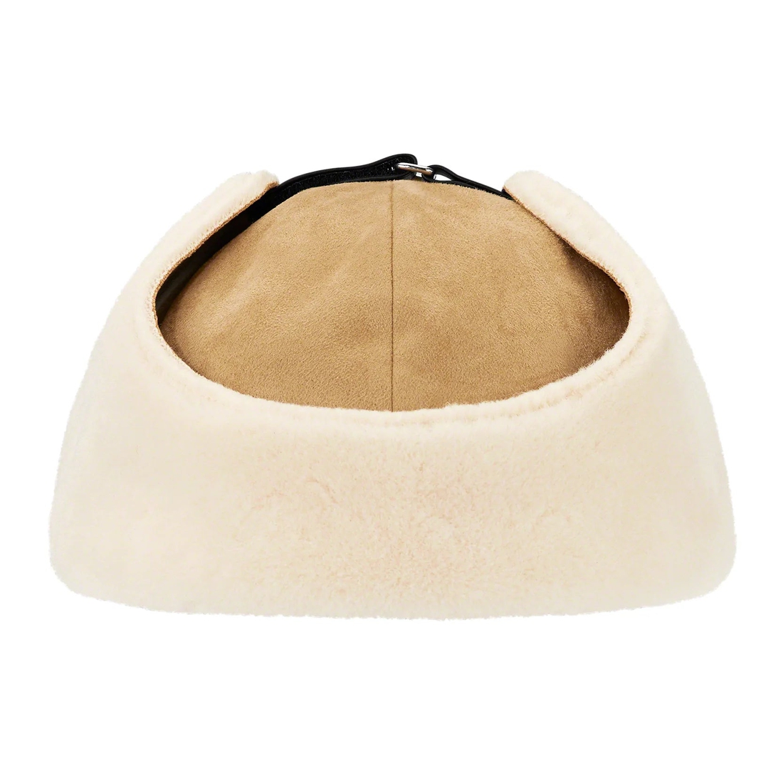 Supreme Shearling Earflap 6 Panel (FW22) - Tan - $68