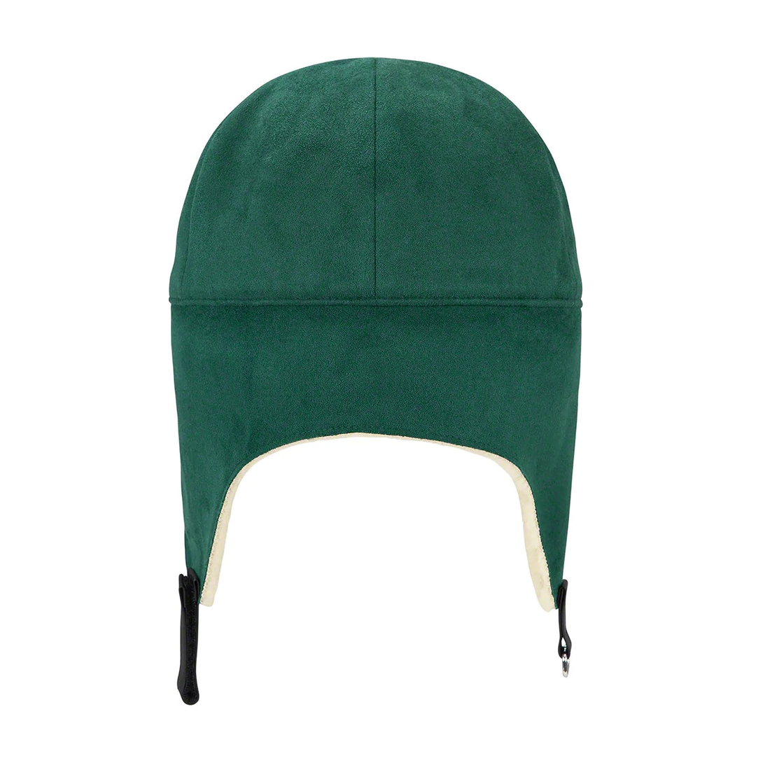 Supreme Shearling Earflap 6 Panel (FW22) - Dark Green - $68