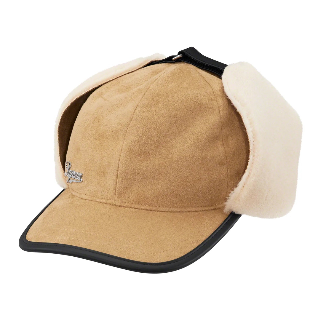 Supreme Shearling Earflap 6 Panel (FW22) - Tan - $68