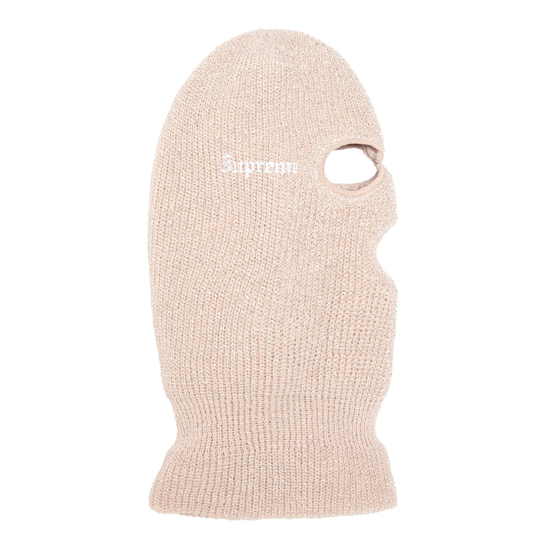Supreme Lurex Balaclava (FW22) - Taupe - $44