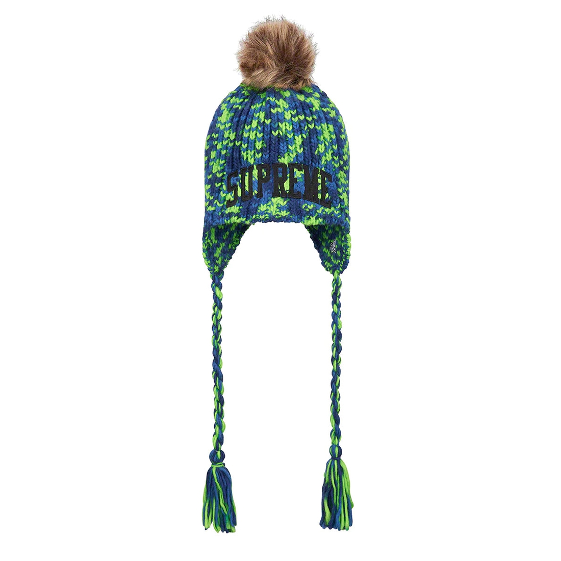 Supreme New Era Toboggan Beanie (FW22) - Royal - $48