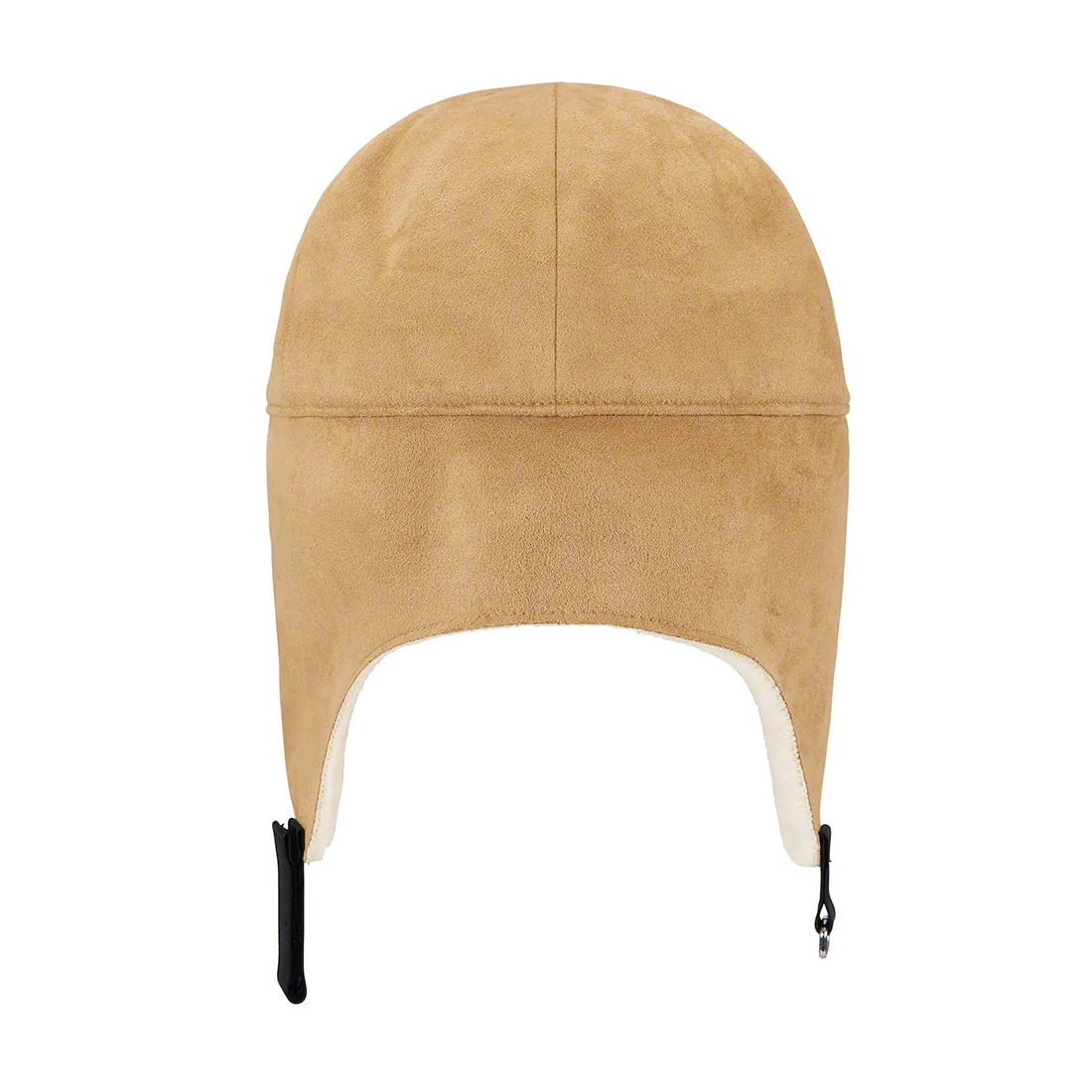 Supreme Shearling Earflap 6 Panel (FW22) - Tan - $68