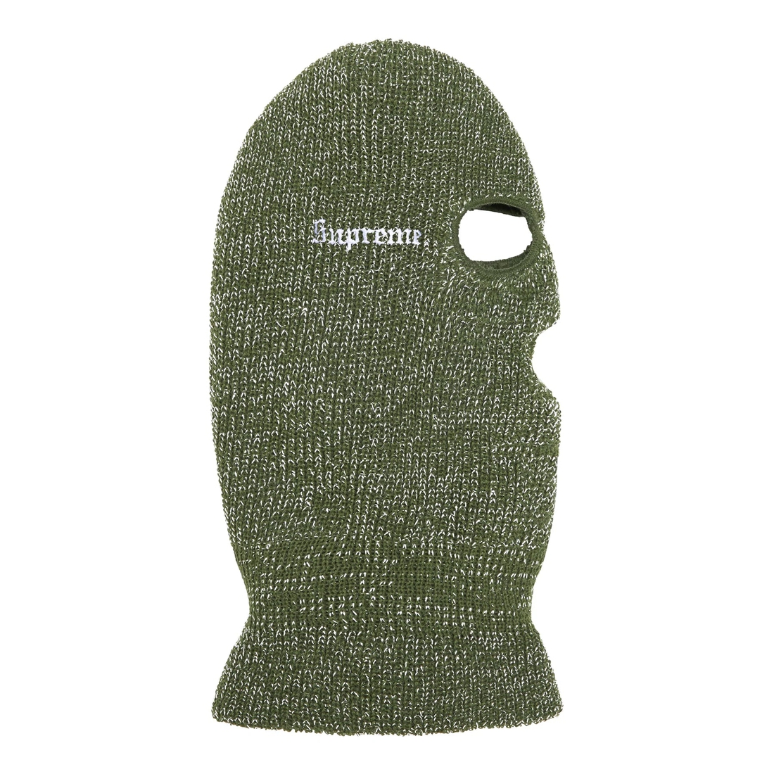 Supreme Lurex Balaclava (FW22) - Green - $44