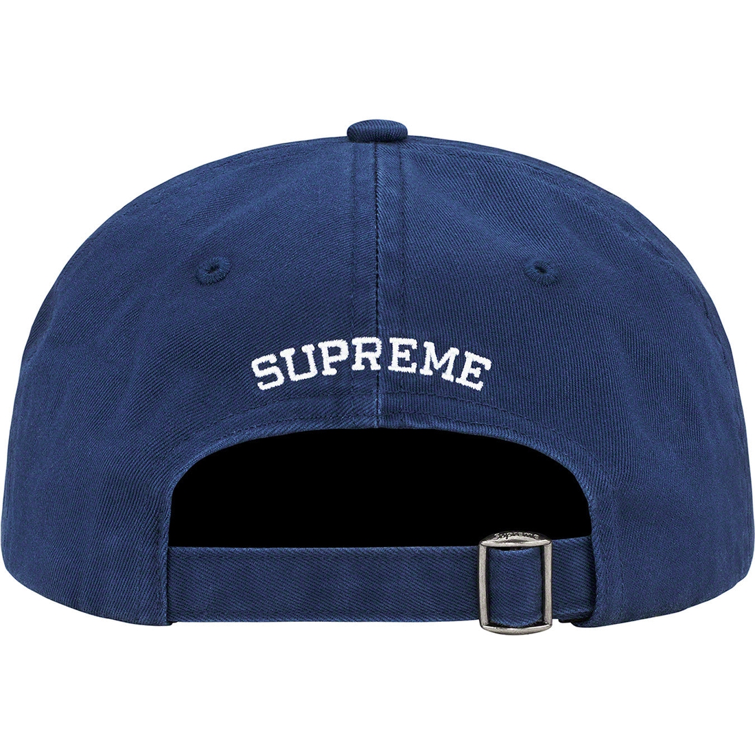 Supreme Oval 6-Panel (SS23) - Light Navy - $48
