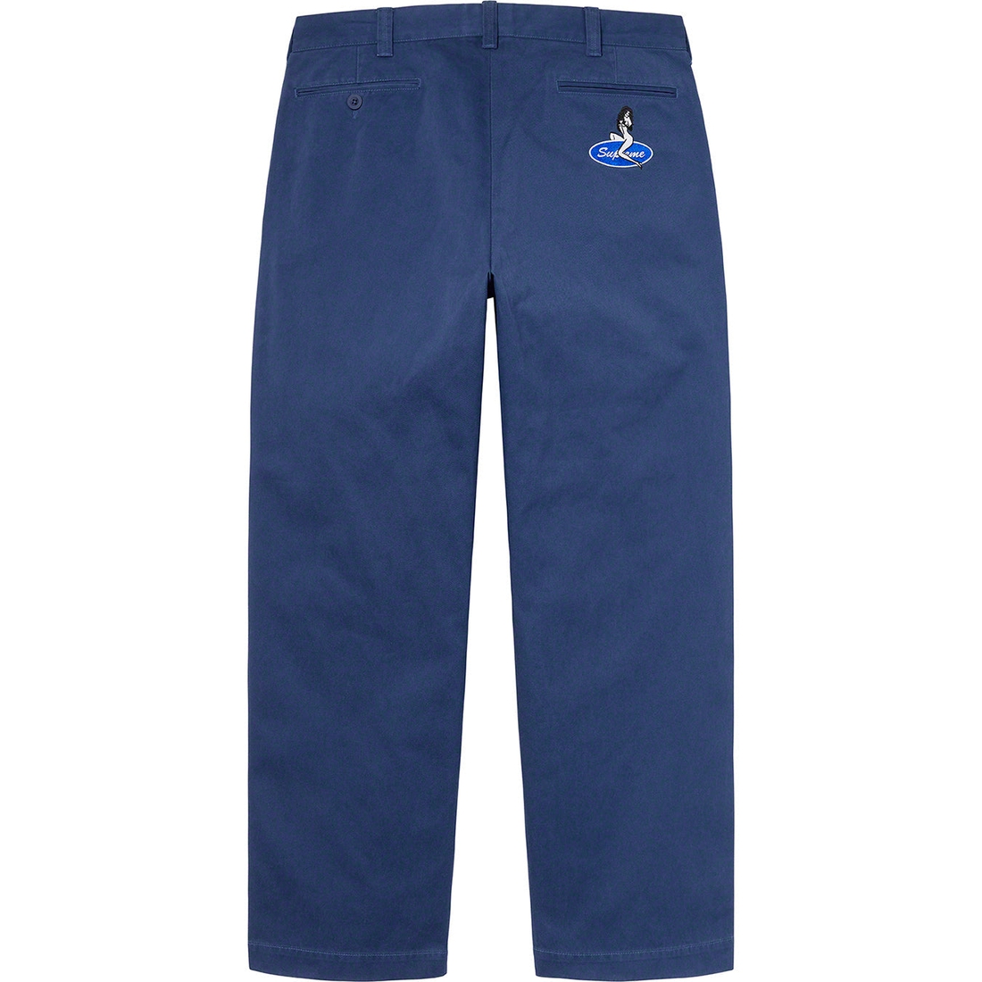 Supreme Chino Pant (SS23) - Light Navy - $148