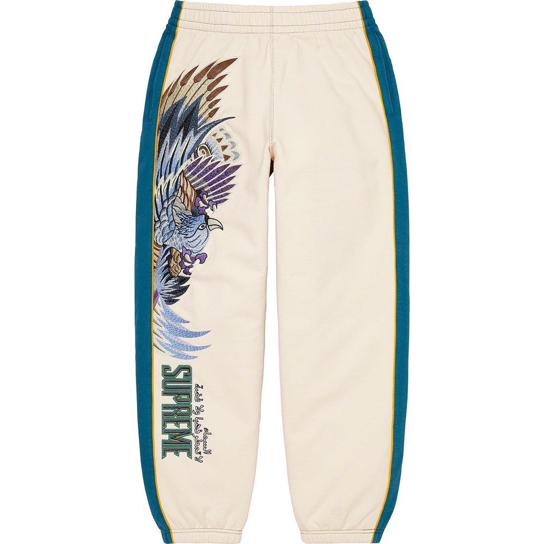 Supreme Falcon Sweatpant (SS23) - Natural - $168
