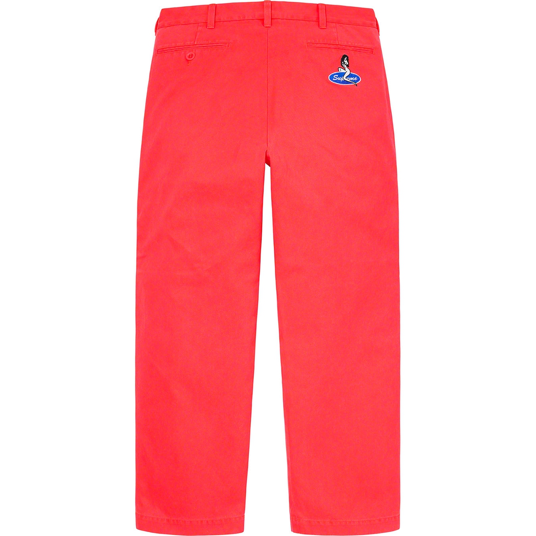 Supreme Chino Pant (SS23) - Neon Red - $148