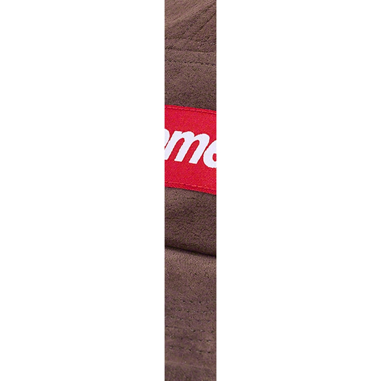 Supreme Suede Camp Cap (SS23) - Brown - $68