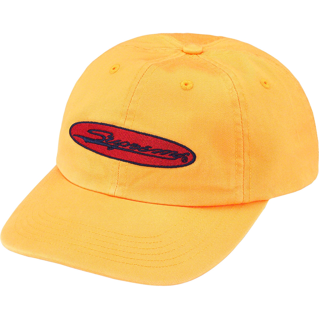Supreme Oval 6-Panel (SS23) - Pale Orange - $48