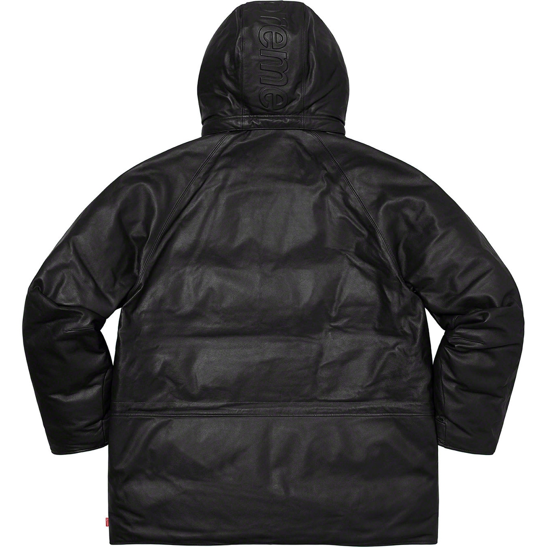 Supreme GORE-TEX Leather 700-Fill Down Parka (SS23) - Black - $1198
