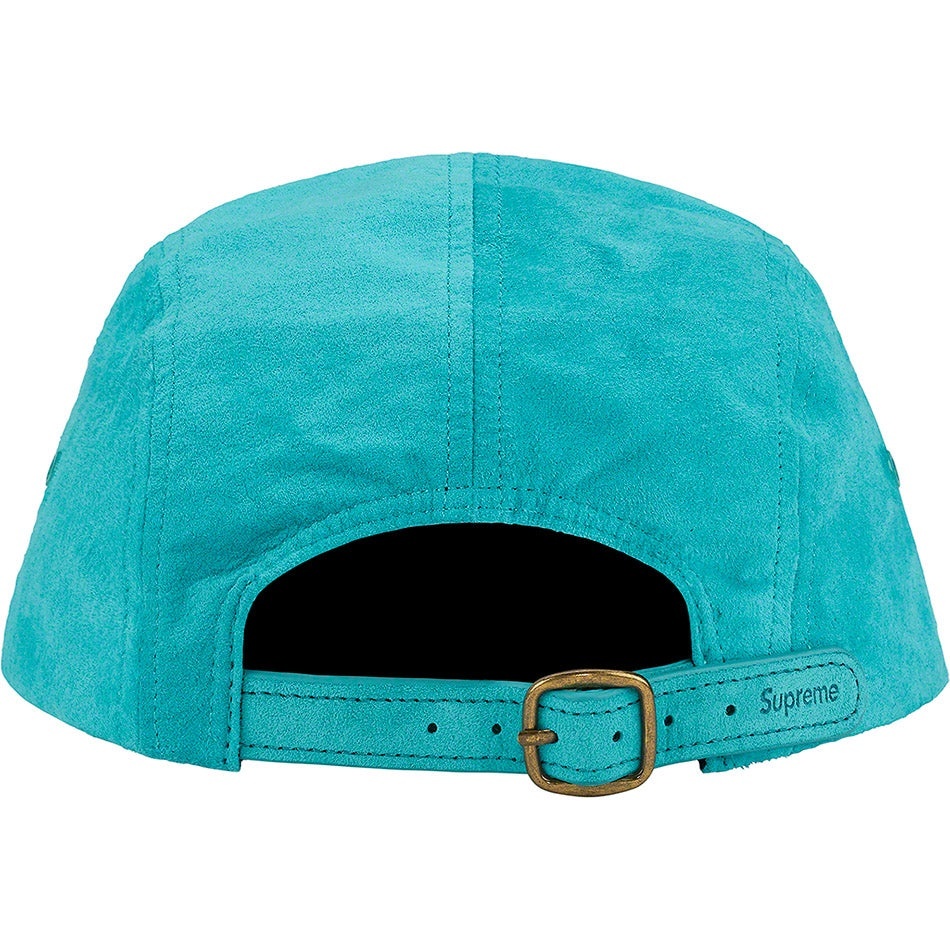 Supreme Suede Camp Cap (SS23) - Teal - $68