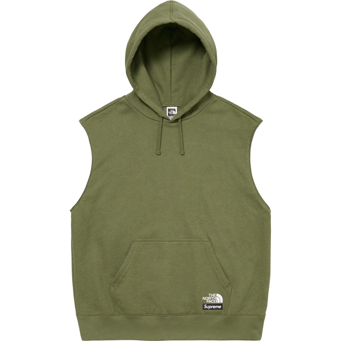 Supreme Supreme The North Face Convertible Hooded Sweatshirt (SS23) - Olive - $148