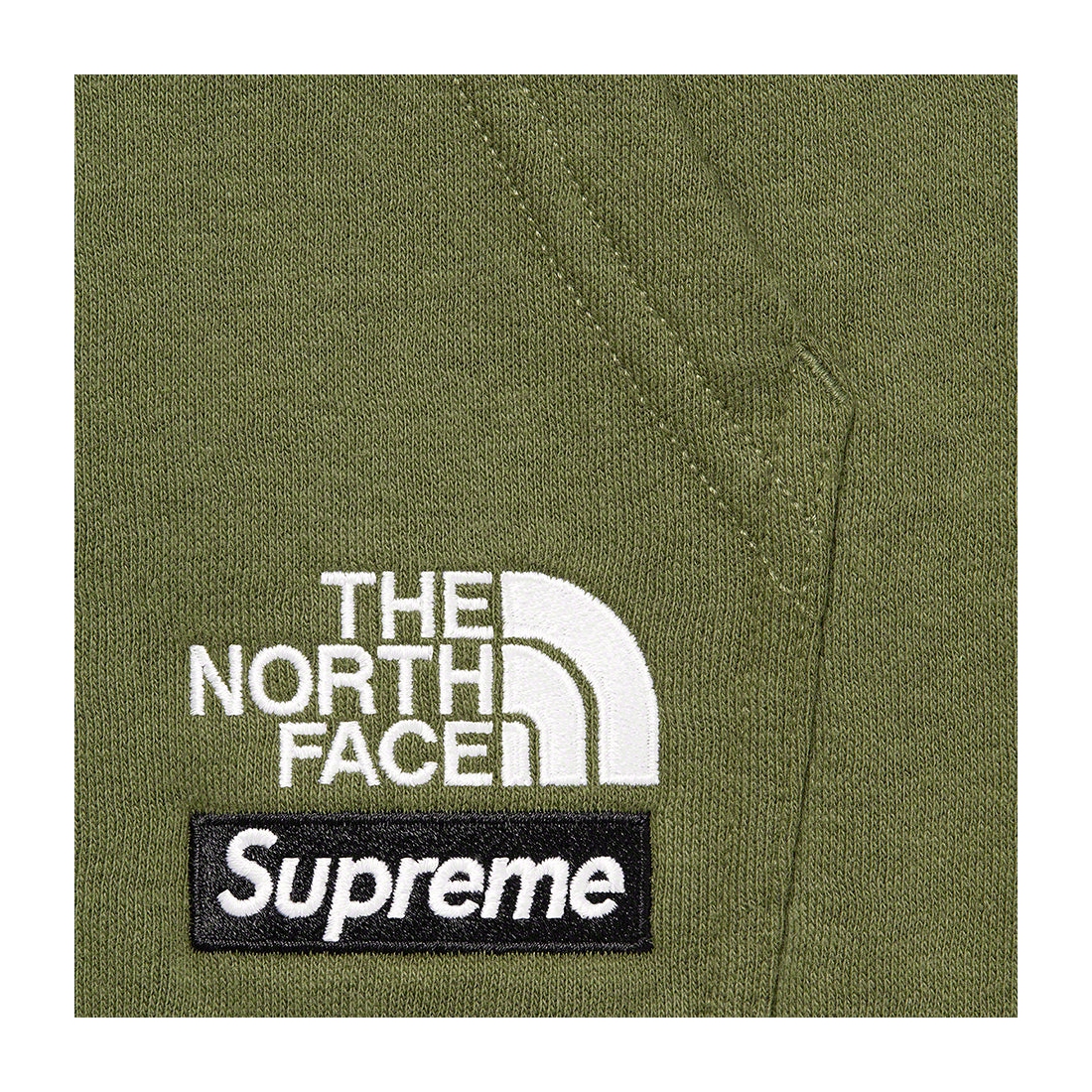 Supreme Supreme The North Face Convertible Hooded Sweatshirt (SS23) - Olive - $148