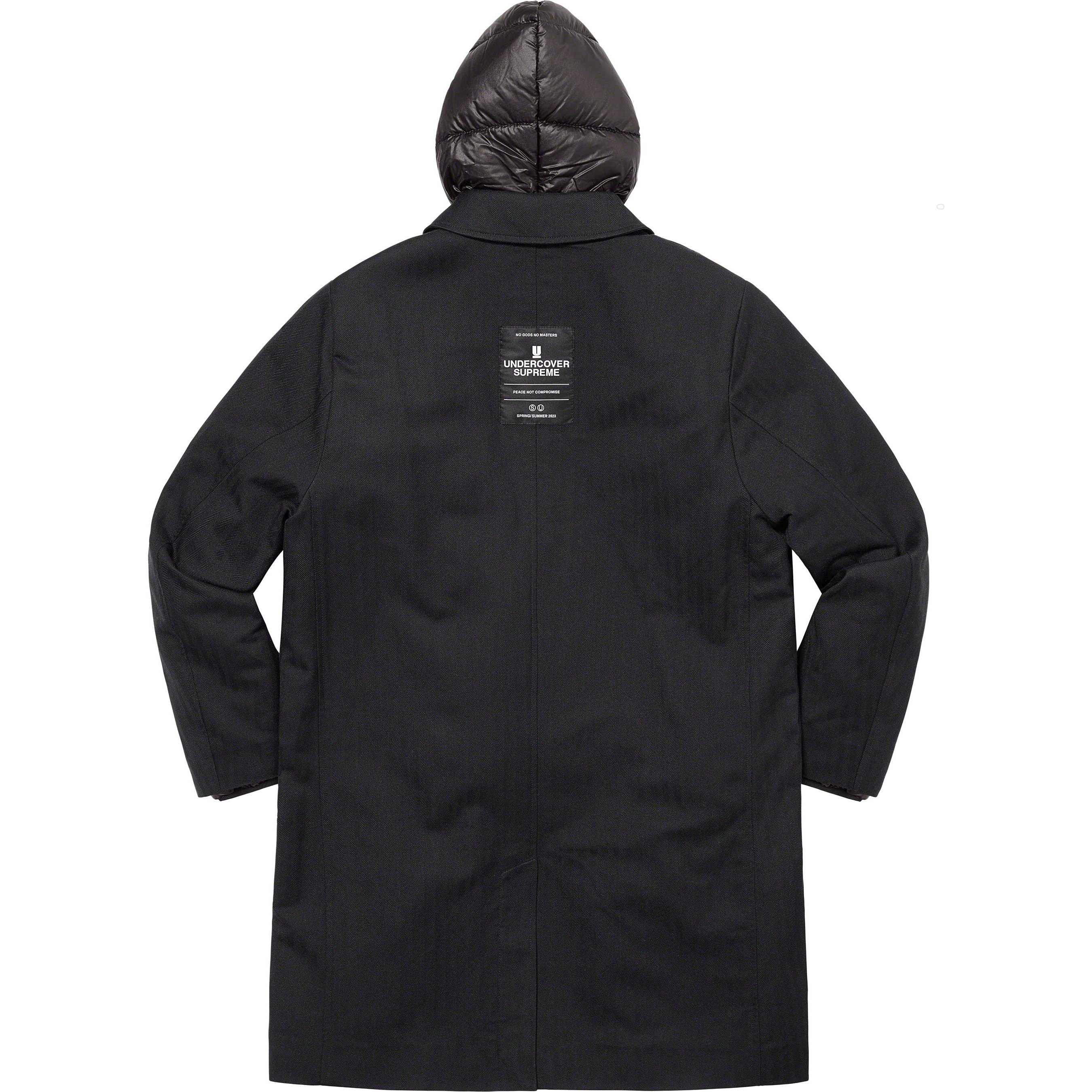 Supreme Supreme UNDERCOVER Trench + Puffer Jacket (SS23) - Black - $498