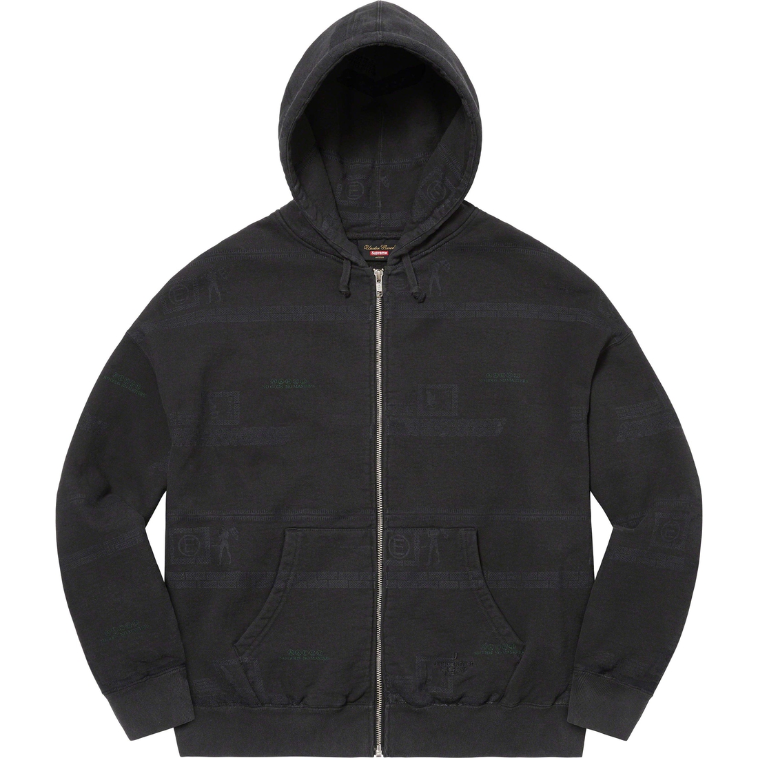 Supreme Supreme UNDERCOVER Zip Up Hooded Sweatshirt (SS23) - Black - $188