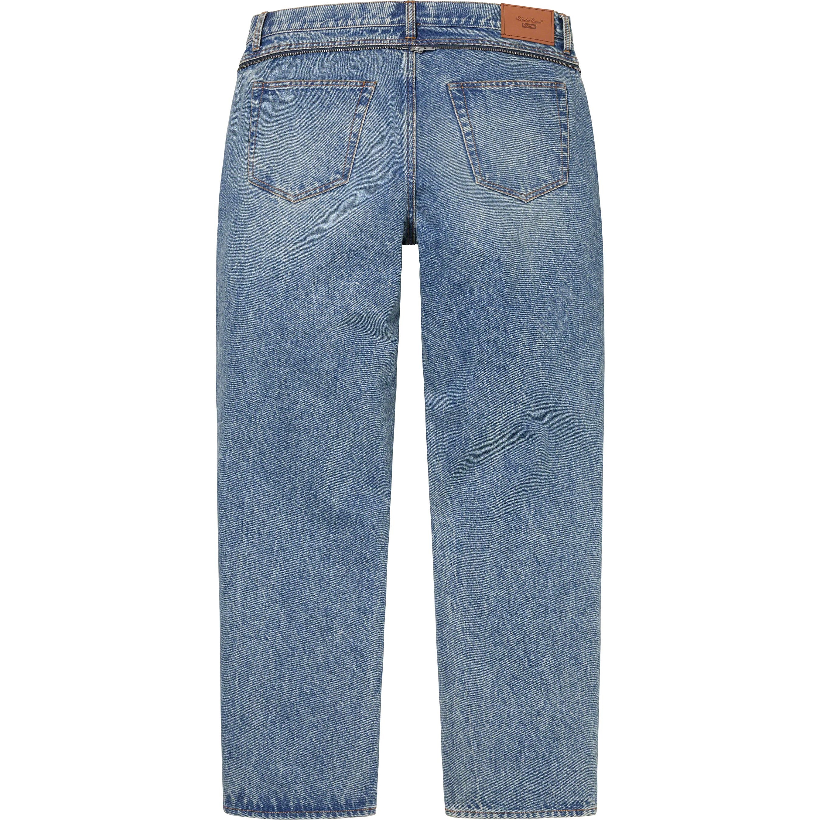 Supreme Supreme UNDERCOVER Layered Jean (SS23) - Washed Indigo - $228
