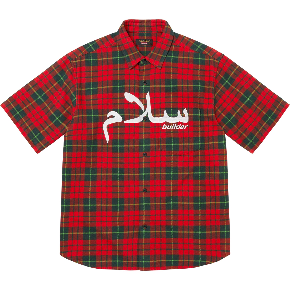 Supreme Supreme UNDERCOVER S S Flannel Shirt (SS23) - Red Plaid - $138