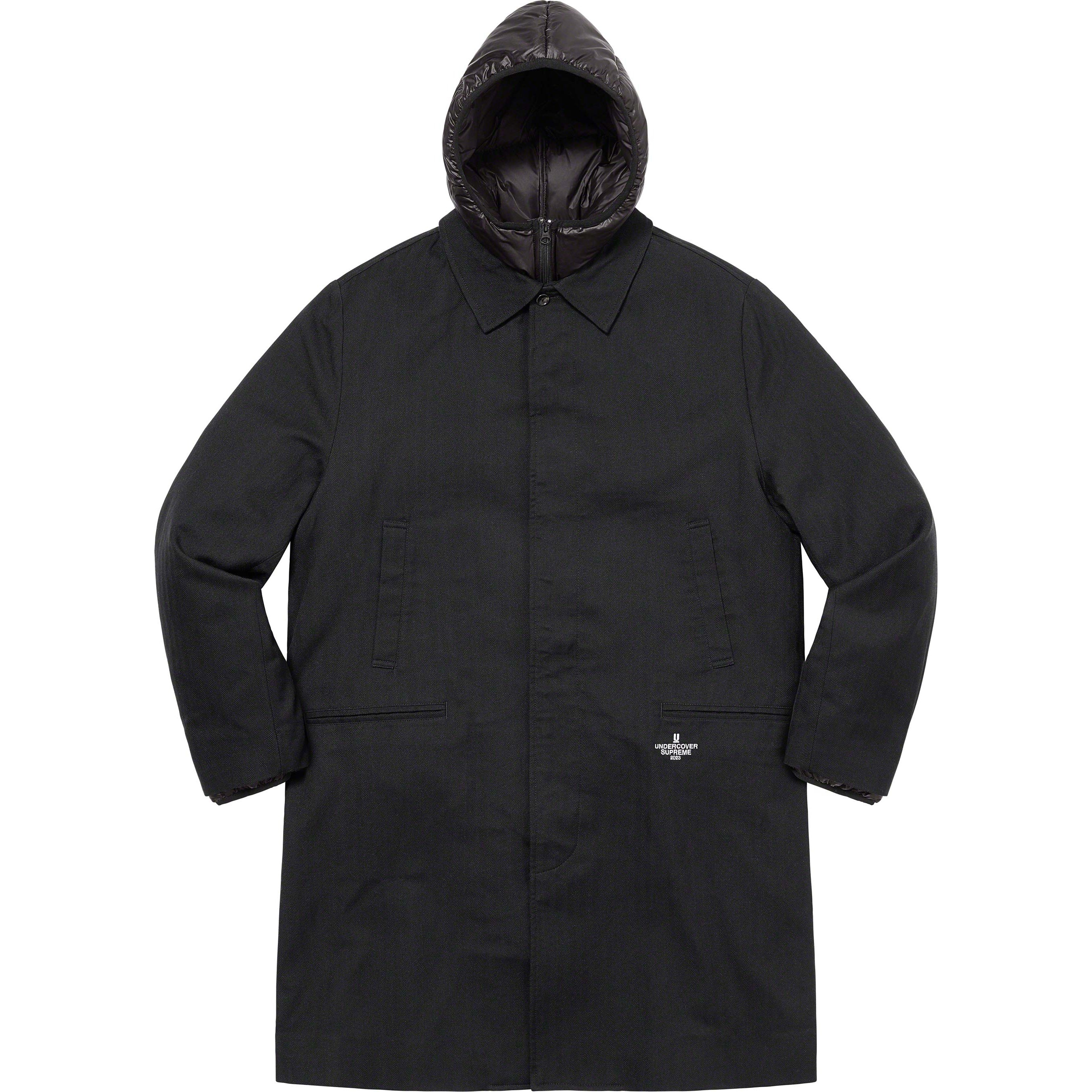 Supreme Supreme UNDERCOVER Trench + Puffer Jacket (SS23) - Black - $498
