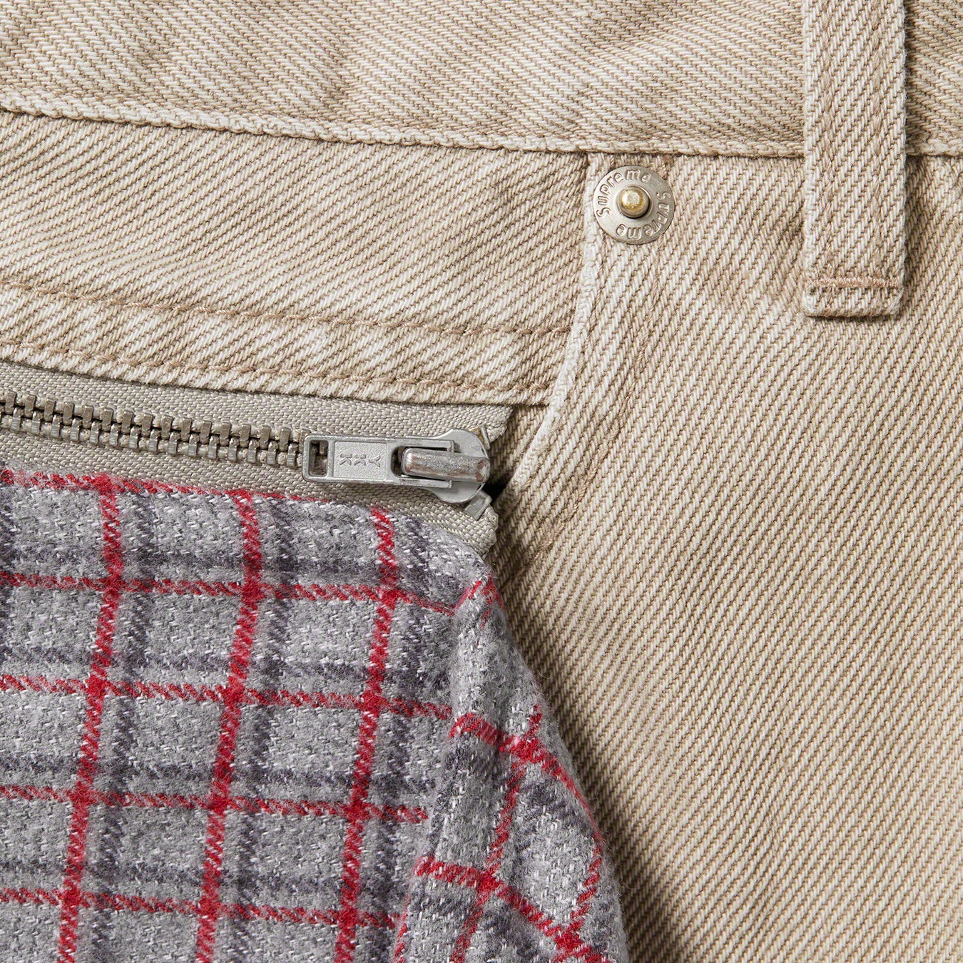 Supreme Supreme UNDERCOVER Layered Jean (SS23) - Washed Grey - $228