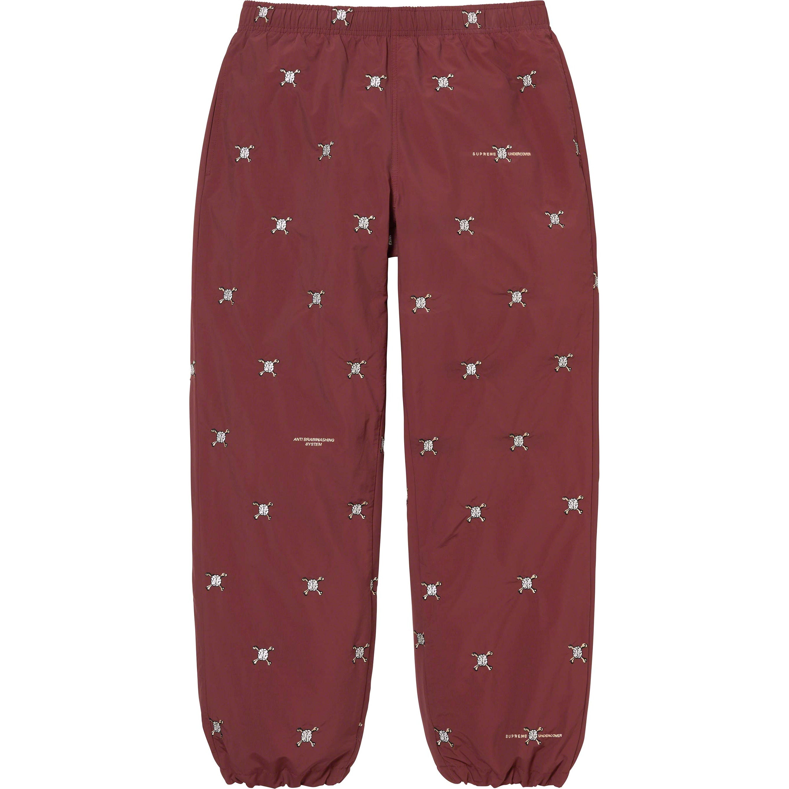 Supreme Supreme UNDERCOVER Track Pant (SS23) - Burgundy - $178