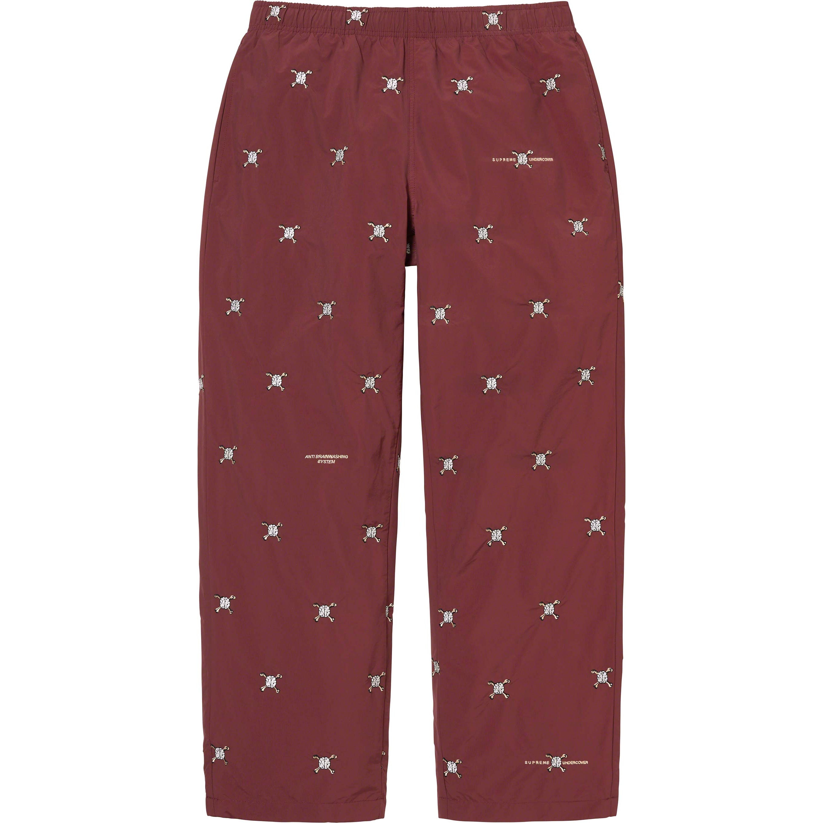 Supreme Supreme UNDERCOVER Track Pant (SS23) - Burgundy - $178