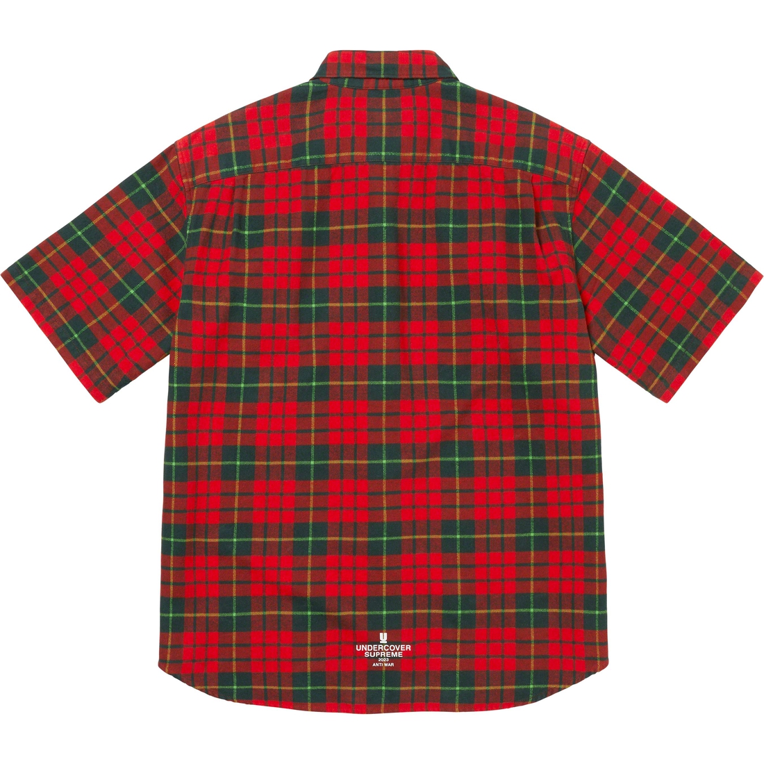 Supreme Supreme UNDERCOVER S S Flannel Shirt (SS23) - Red Plaid - $138