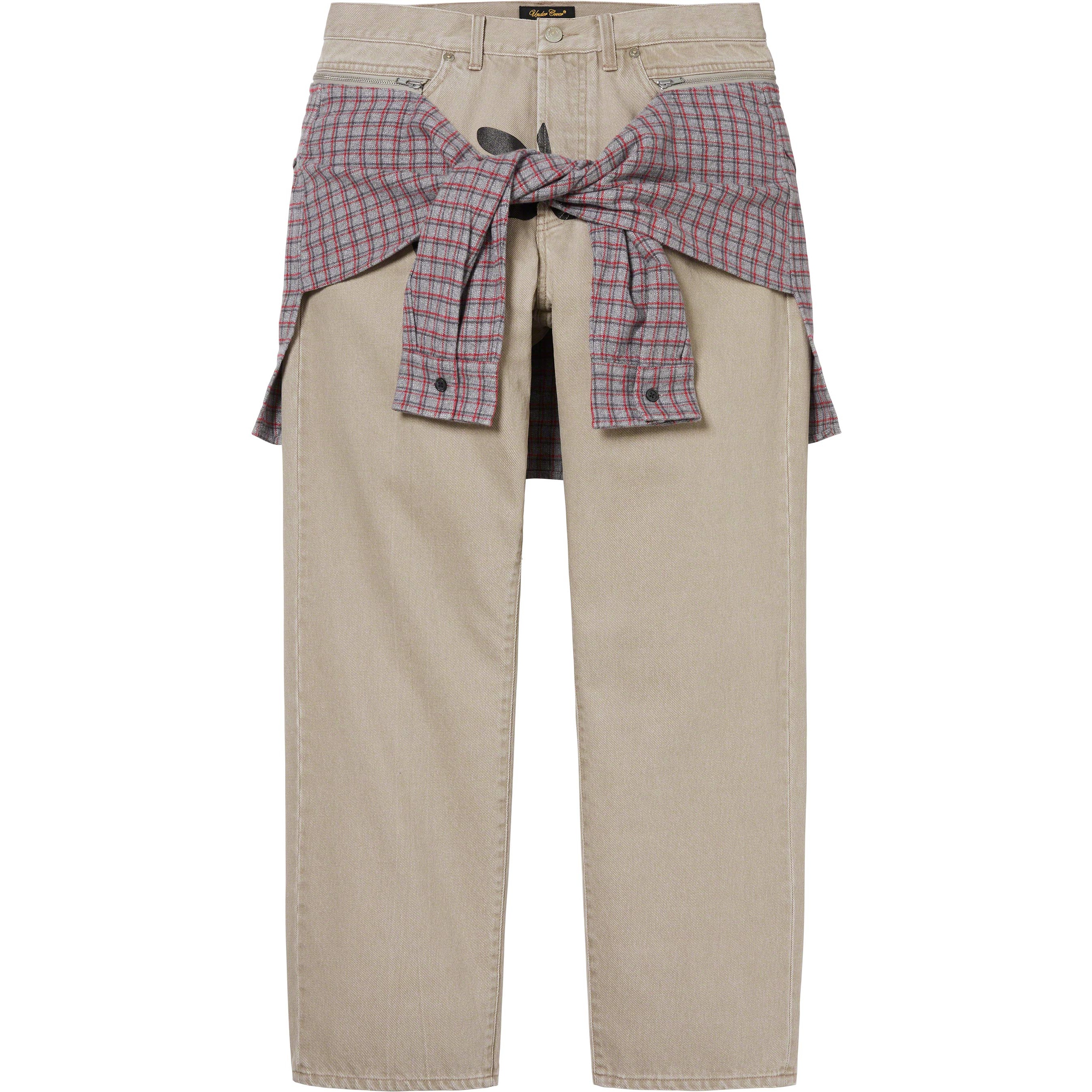 Supreme Supreme UNDERCOVER Layered Jean (SS23) - Washed Grey - $228