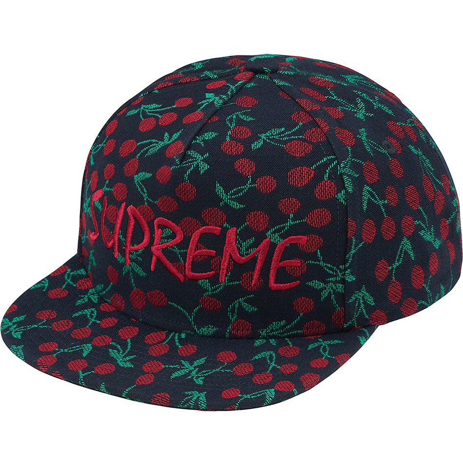 Supreme Cherries 5-Panel (SS23) - Indigo - $48