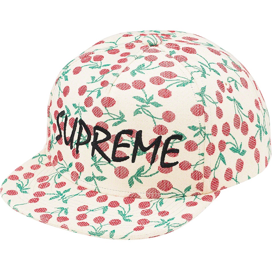 Supreme Cherries 5-Panel (SS23) - Natural - $48