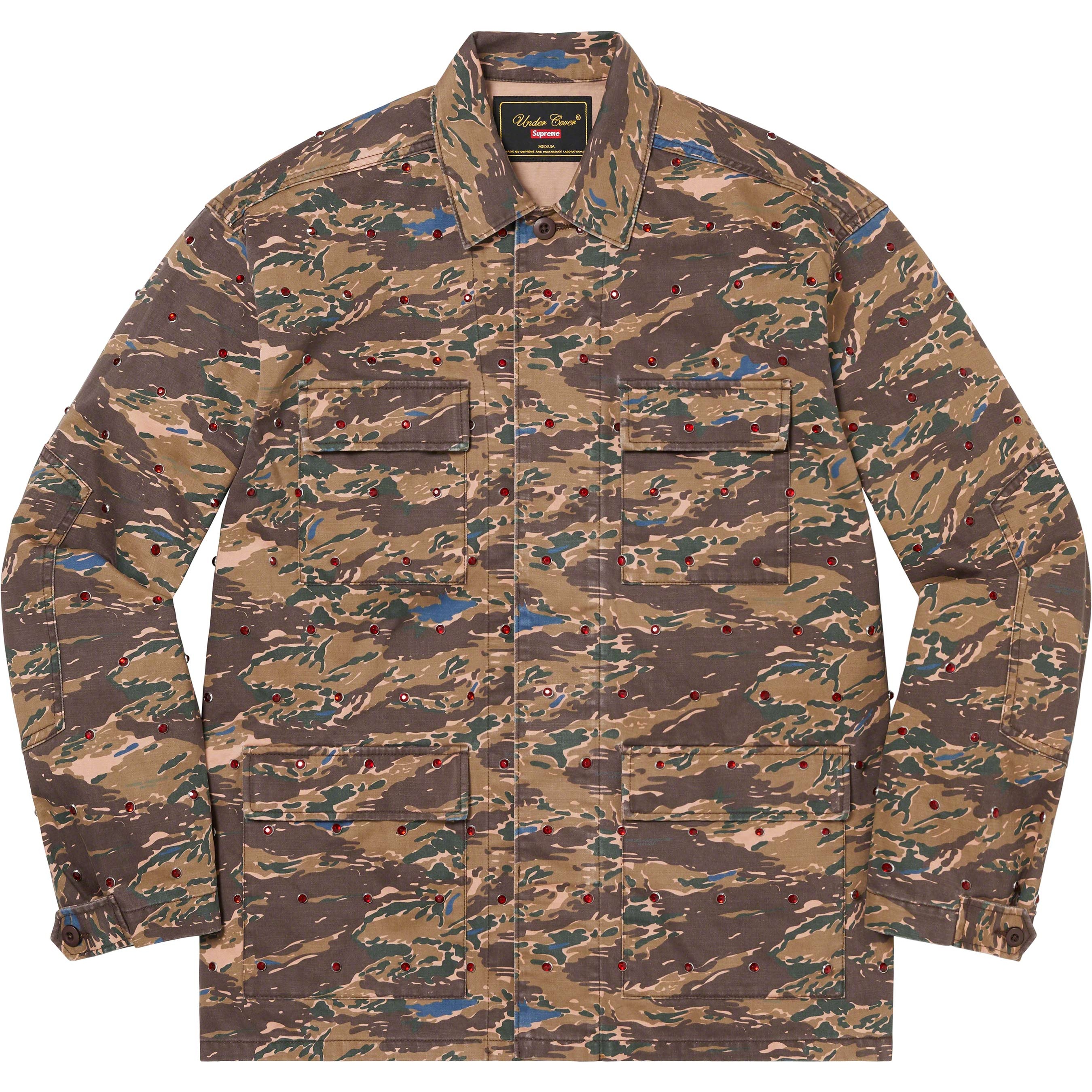 Supreme Supreme UNDERCOVER Studded BDU Jacket (SS23) - Brown - $598