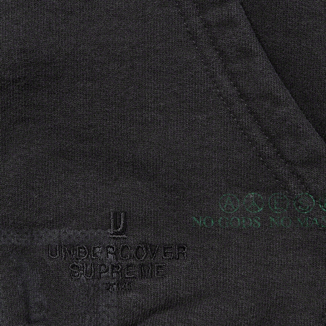 Supreme Supreme UNDERCOVER Zip Up Hooded Sweatshirt (SS23) - Black - $188