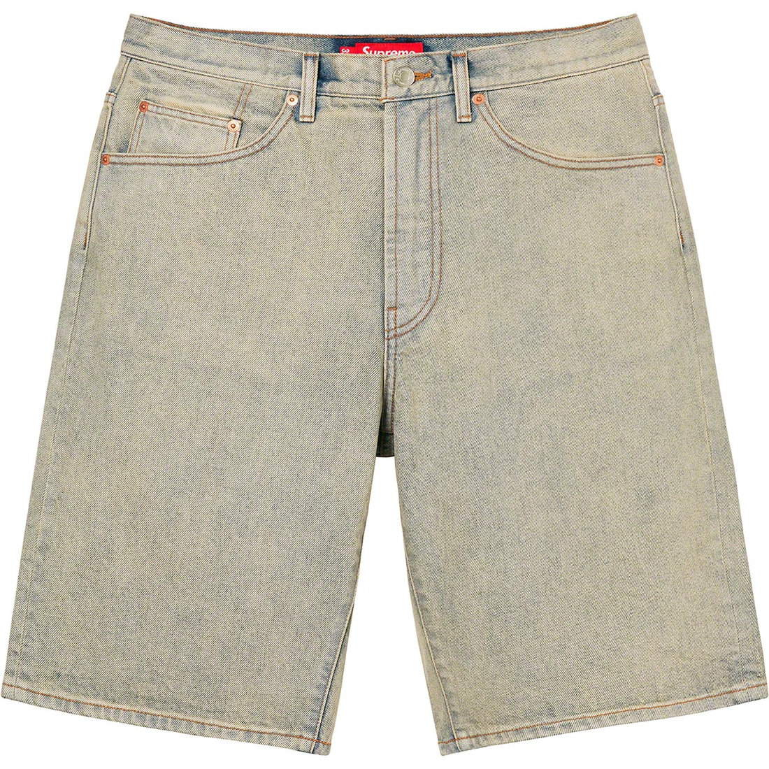 Supreme Baggy Denim Short (SS23) - Dirty Indigo - $138