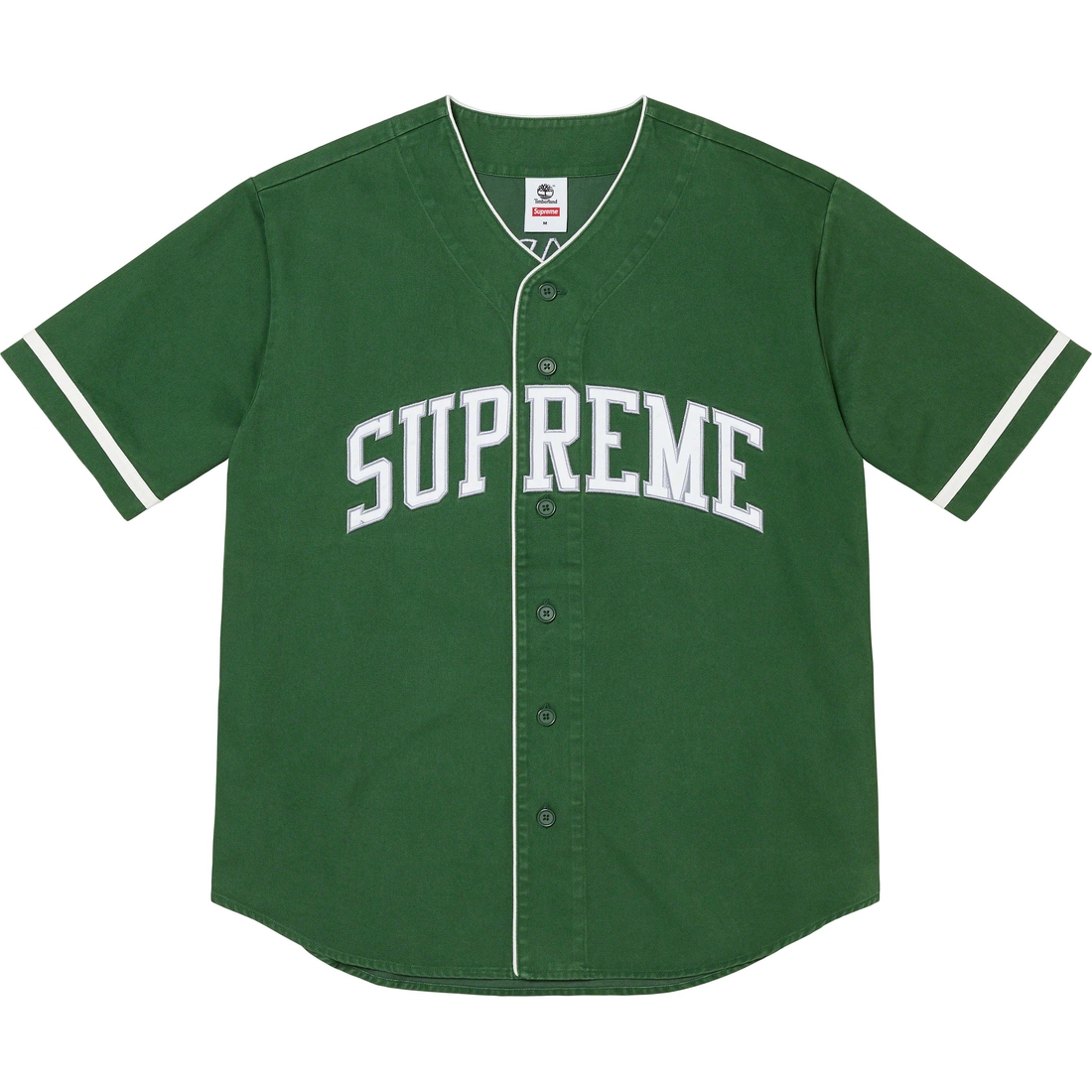 Supreme Supreme Timberland Baseball Jersey (SS23) - Green - $138