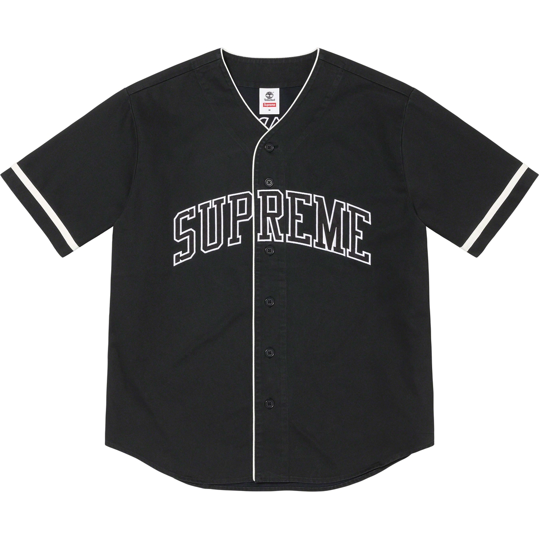 Supreme Supreme Timberland Baseball Jersey (SS23) - Black - $138